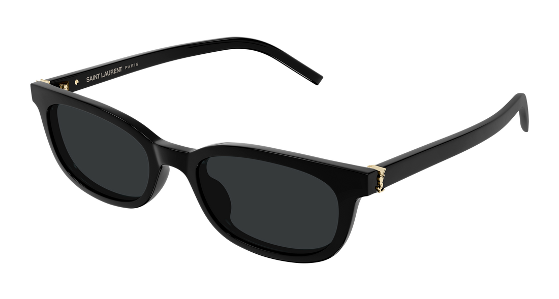 Óculos de sol saint laurent sl m160/f 001 negro round/oval/panthos femenino tamanho 54mm - Vista principal