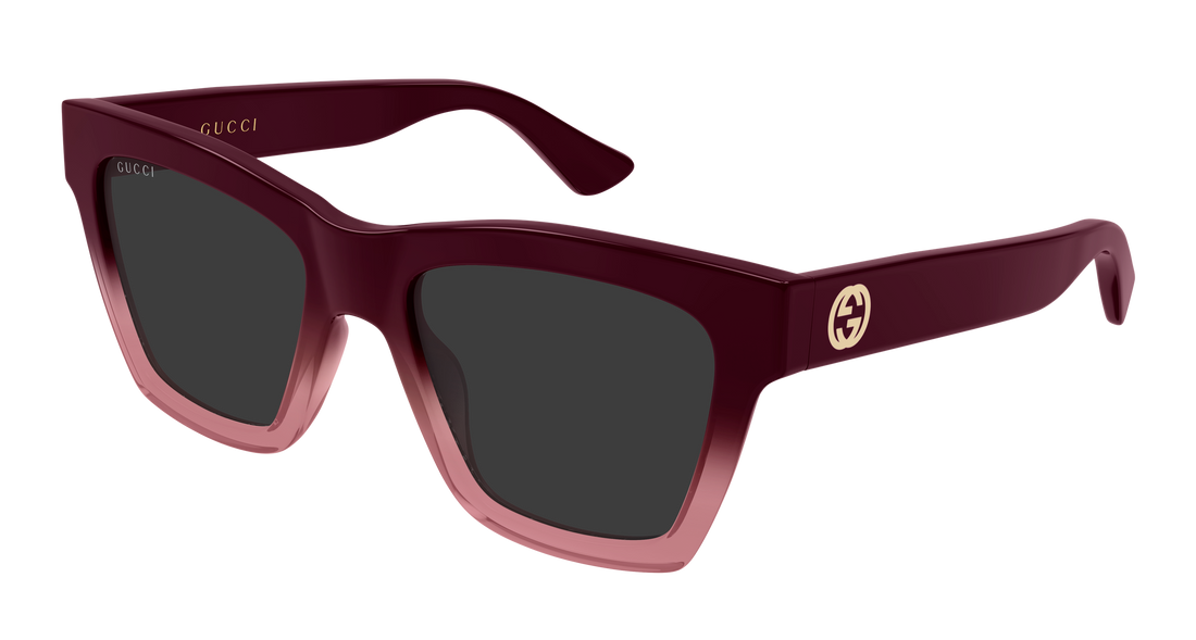 Óculos de sol gucci gg1714s 008 burdeos cat eye femenino tamanho 54mm - Vista principal