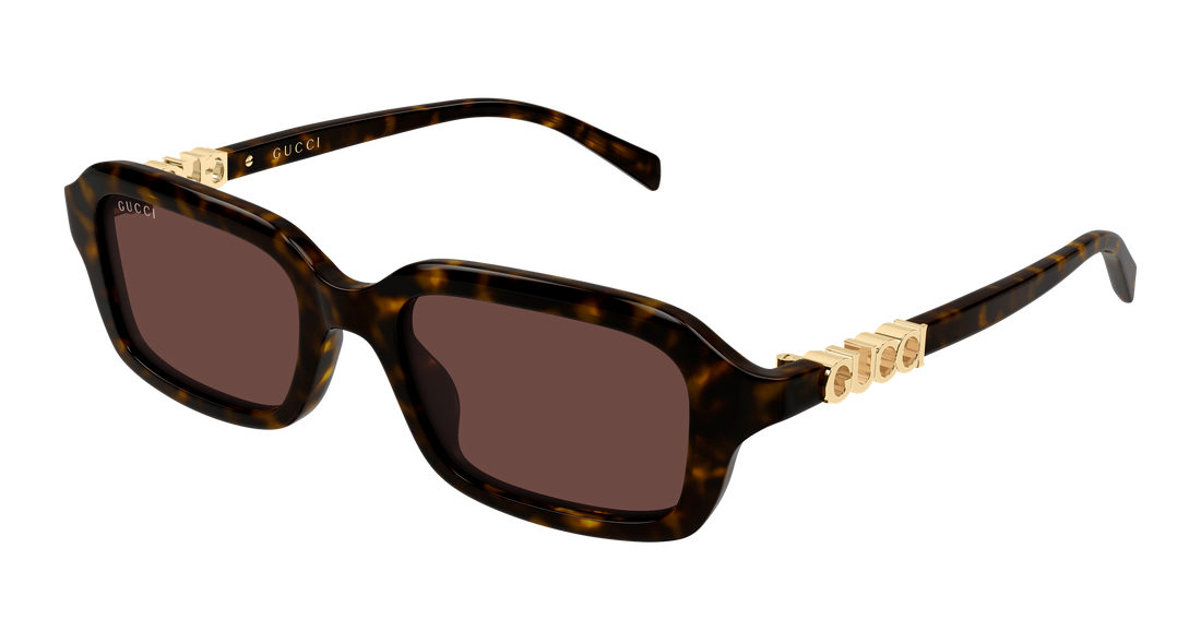 Sunglasses gucci gg2152s 002 havana rectangular / squared femenino size 50mm - Main view