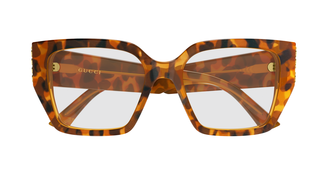 Occhiali da vista gucci gg2042o 004 havana butterfly femenino taglia 53mm - Vista dettagliata