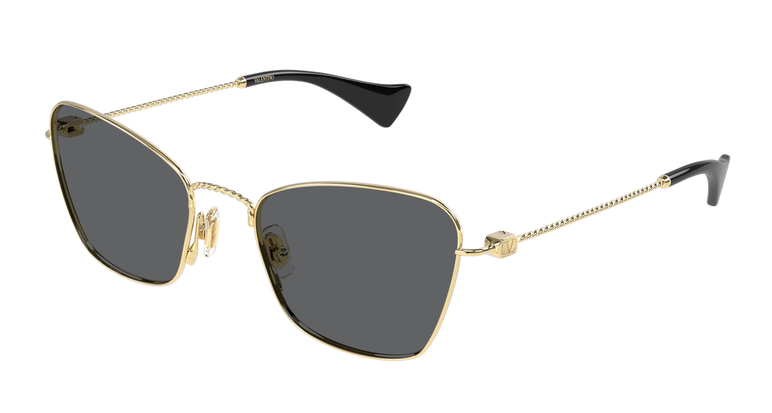 Lunettes de soleil valentino vg0063s 001 dorado cat eye femenino taille 52mm - Vue principale