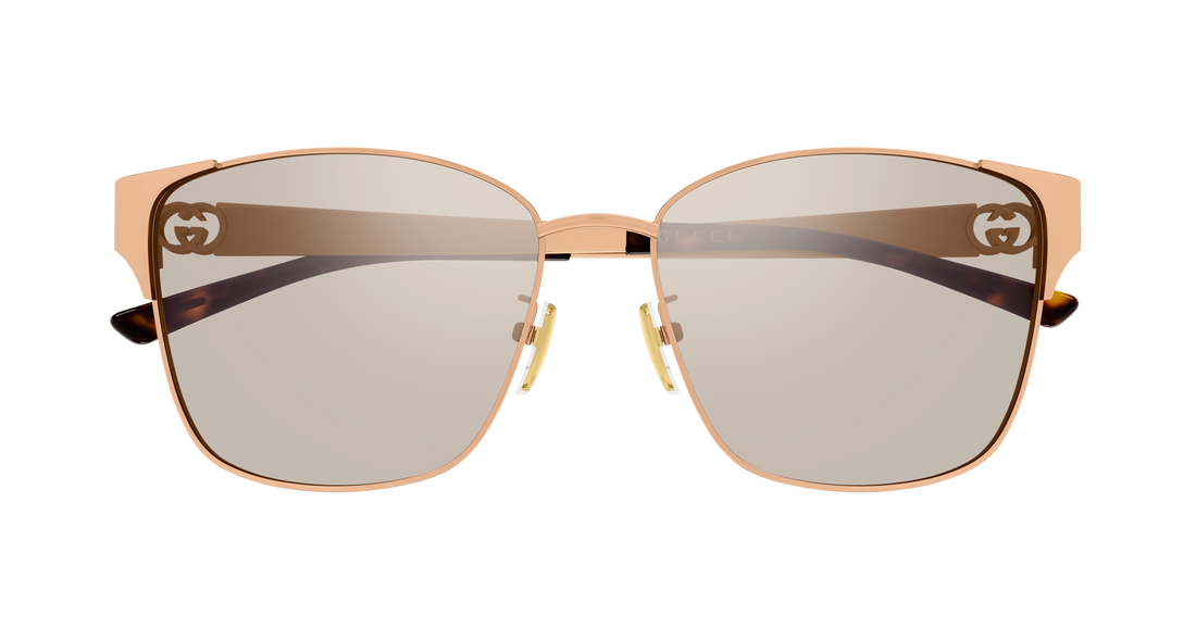 Lunettes de soleil gucci gg2198sa 002 dorado rectangular / squared femenino taille 59mm - Vue détaillée