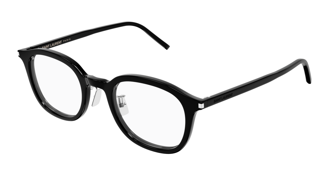 Brillen saint laurent sl 959/j 001 negro round/oval/panthos masculino größe 49mm - Hauptansicht