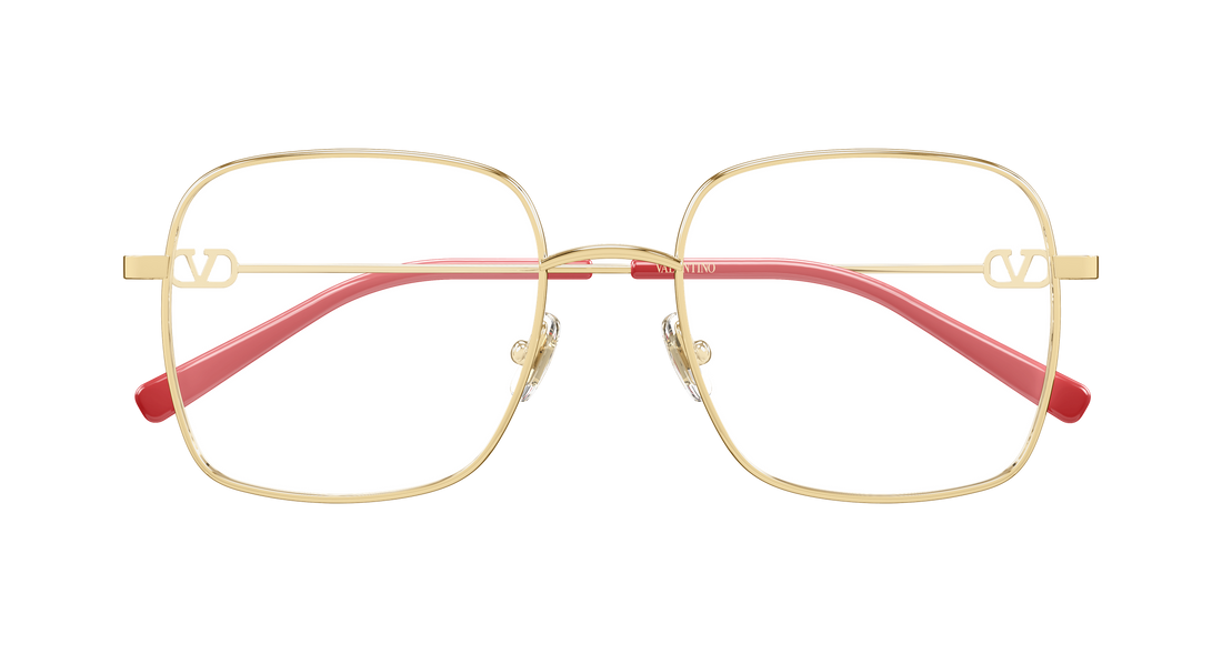 Occhiali da vista valentino vg0030o 003 dorado rectangular / squared femenino taglia 53mm - Vista dettagliata