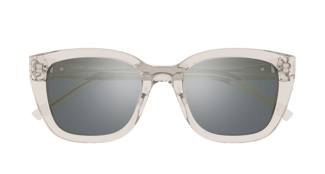 Lunettes de soleil saint laurent sl m176 004 beige cat eye femenino taille 53mm - Vue détaillée