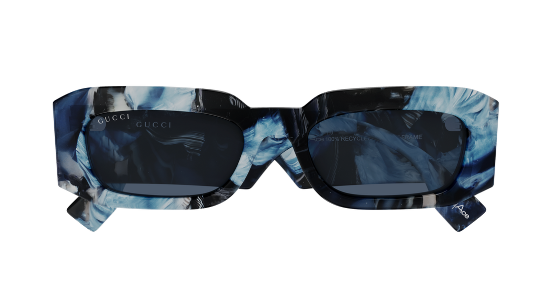 Lunettes de soleil gucci gg2151s 007 havana rectangular / squared masculino taille 54mm - Vue détaillée