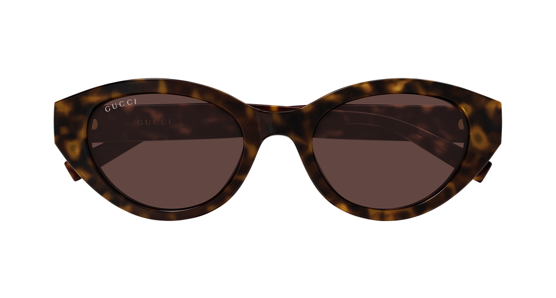 Gafas de sol gucci gg2105sa 002 havana cat eye femenino talla 52mm - Vista de detalle