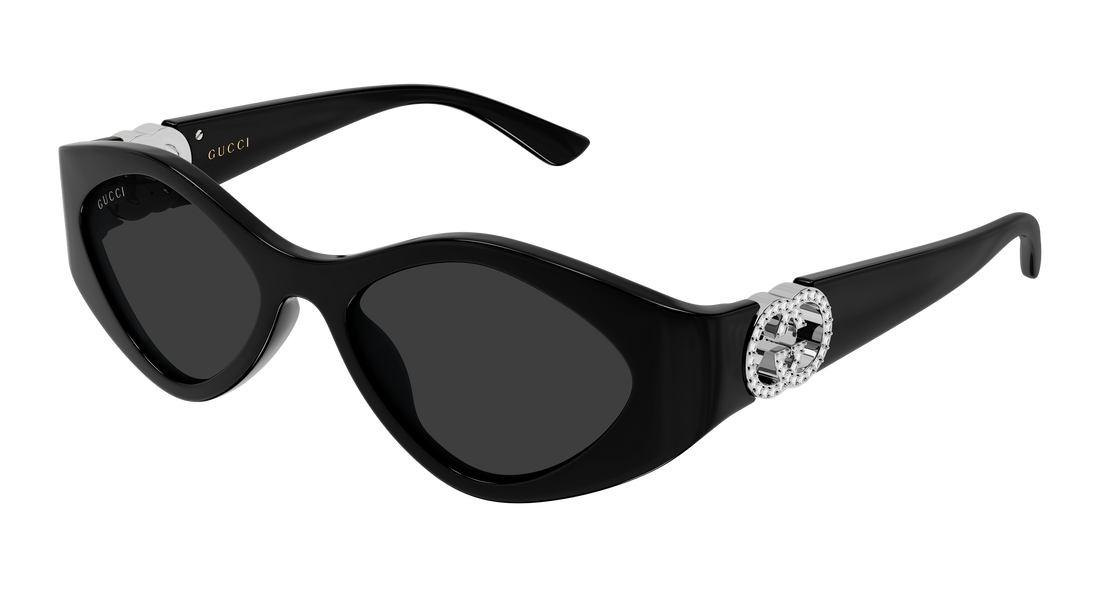 Óculos de sol gucci gg2121s 002 negro geometrical/directional femenino tamanho 52mm - Vista principal