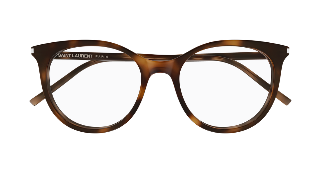 Brillen saint laurent sl 891 003 havana cat eye femenino größe 52mm - Detailansicht