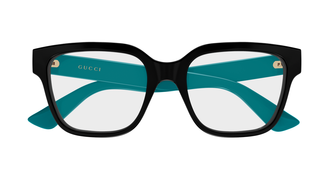 Lunettes de vue gucci gg2193o 003 negro rectangular / squared femenino taille 53mm - Vue détaillée