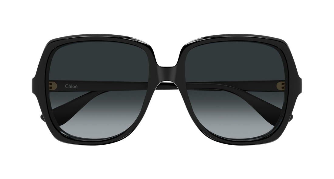 Sonnenbrillen chloé ch0388s 001 negro rectangular / squared femenino größe 59mm - Detailansicht
