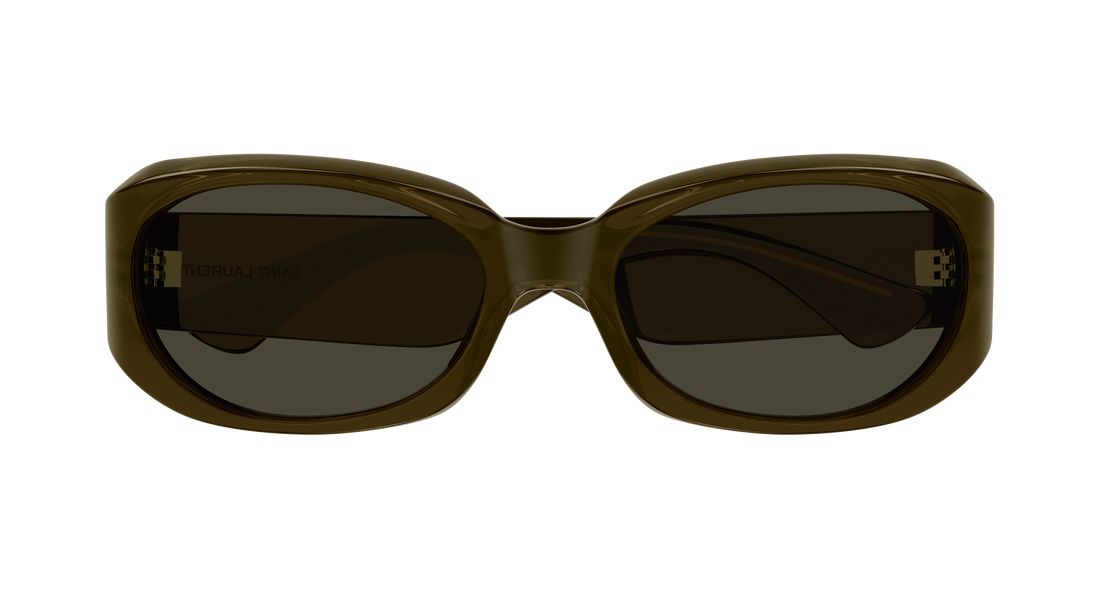 Sonnenbrillen saint laurent sl 868/f 005 marron femenino größe 57mm - Detailansicht