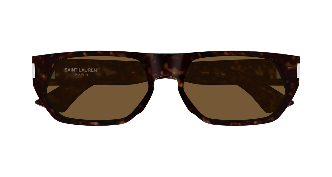 Sonnenbrillen saint laurent sl 898 006 havana rectangular / squared masculino größe 59mm - Detailansicht