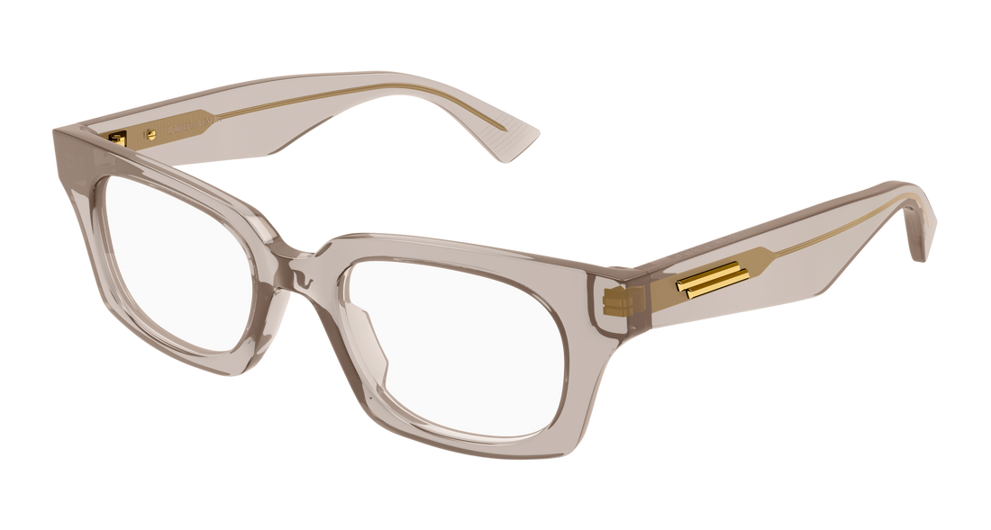 Brillen bottega veneta bv1504o 003 marron cat eye femenino größe 48mm - Hauptansicht