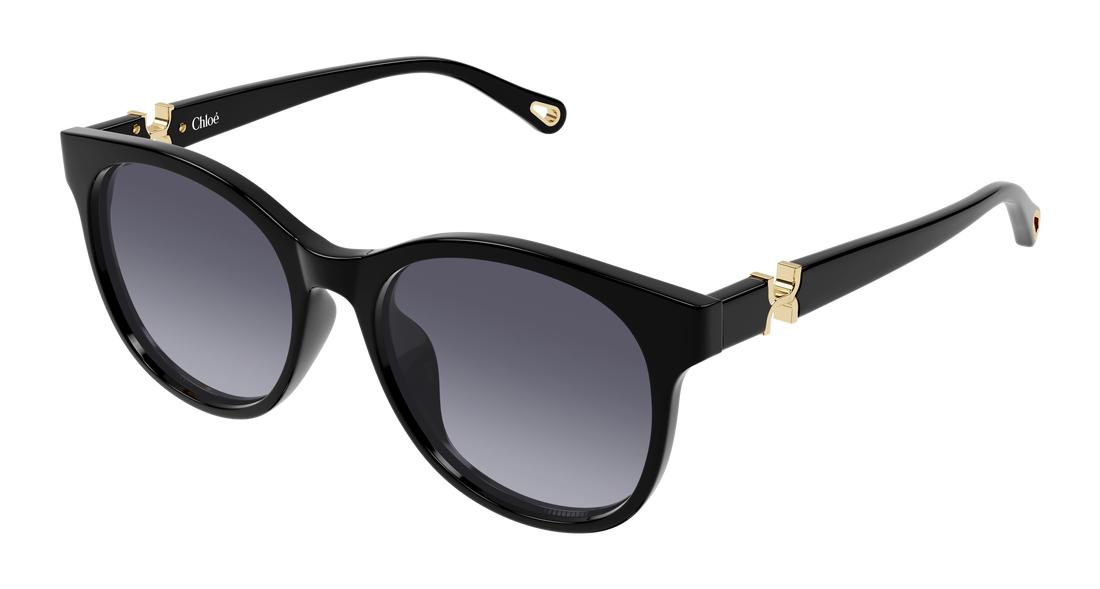 Sonnenbrillen chloé ch0375sk 001 negro round/oval/panthos femenino größe 56mm - Hauptansicht