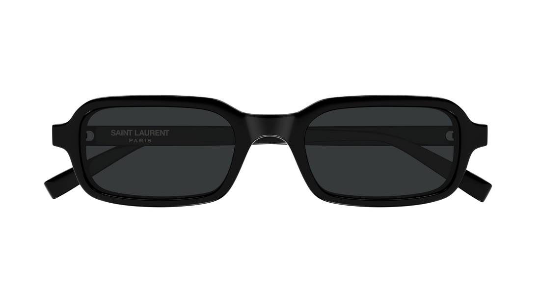 Óculos de sol saint laurent sl 908 001 negro rectangular / squared femenino tamanho 51mm - Vista de detalhe