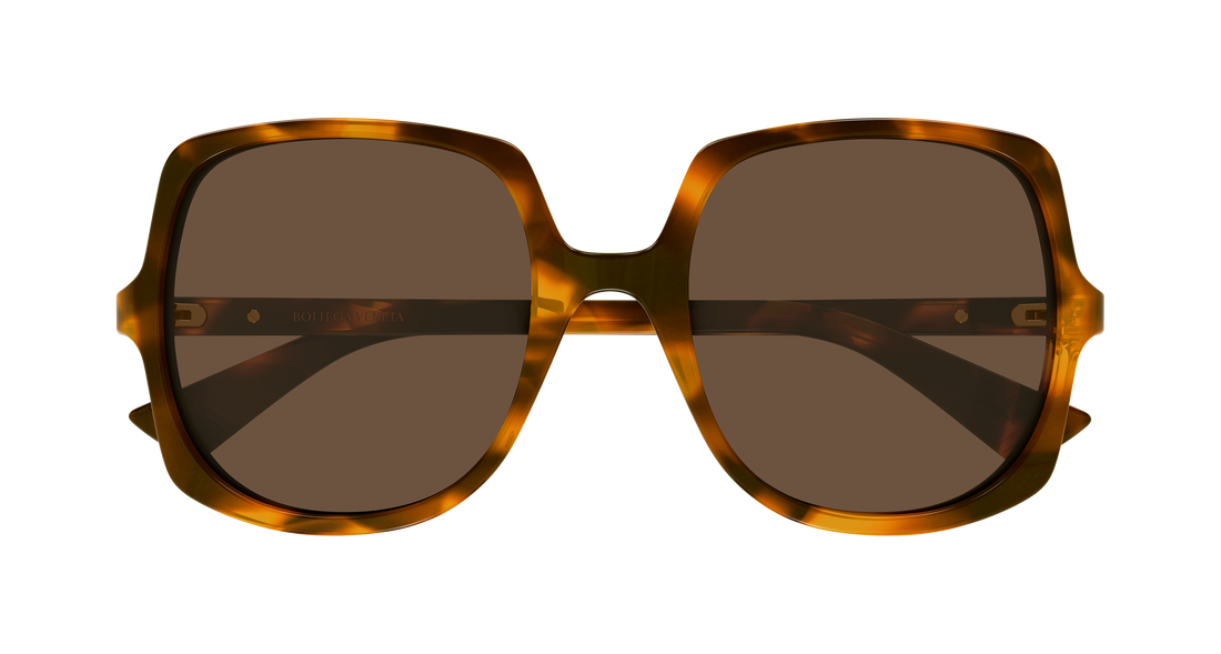 Sonnenbrillen bottega veneta bv1498s 002 havana butterfly femenino größe 55mm - Detailansicht