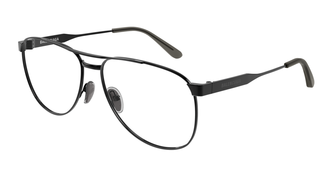 Brillen balenciaga bb0539o 003 negro pilot/navigator masculino größe 61mm - Hauptansicht