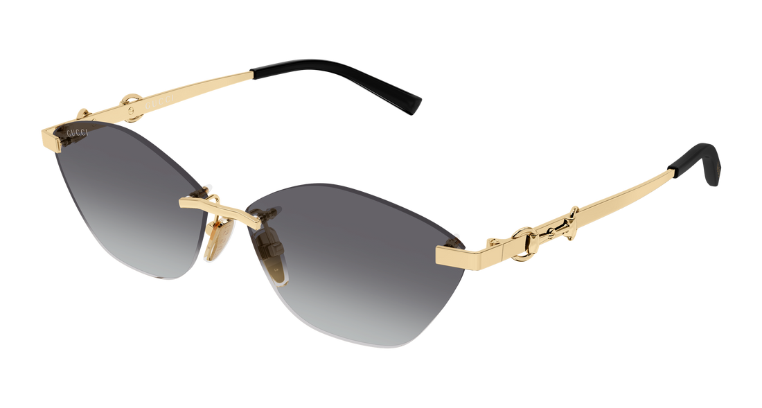 Lunettes de soleil gucci gg2050s 002 dorado cat eye femenino taille 59mm - Vue principale