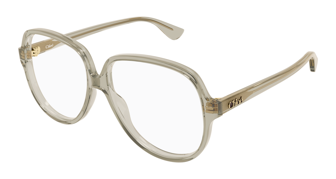 Brillen chloé ch0391o 003 verde rectangular / squared femenino größe 59mm - Hauptansicht