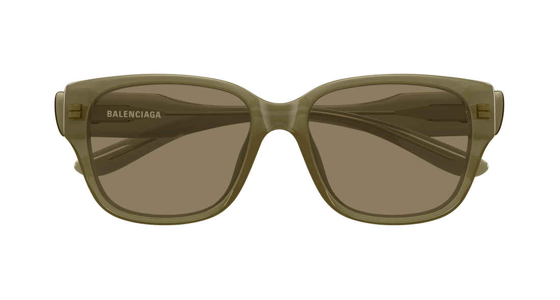 Sonnenbrillen balenciaga bb0512sk 004 verde rectangular / squared unisex größe 56mm - Detailansicht
