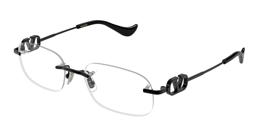 Lunettes de vue valentino vg0034o 004 negro round/oval/panthos femenino taille 53mm - Vue principale