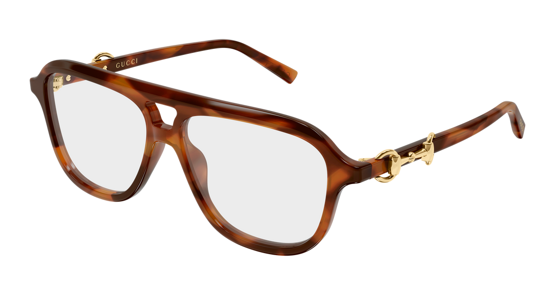 Brillen gucci gg2216o 002 havana pilot/navigator femenino größe 55mm - Hauptansicht