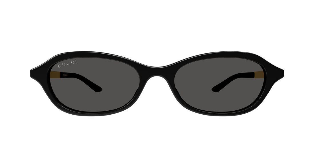 Lunettes de soleil gucci gg2212s 001 negro round/oval/panthos femenino taille 52mm - Vue détaillée