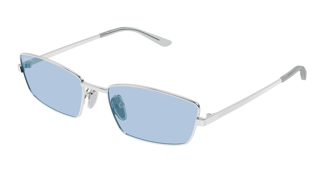 Sonnenbrillen gucci gg2177s 006 plateado rectangular / squared femenino größe 61mm - Hauptansicht