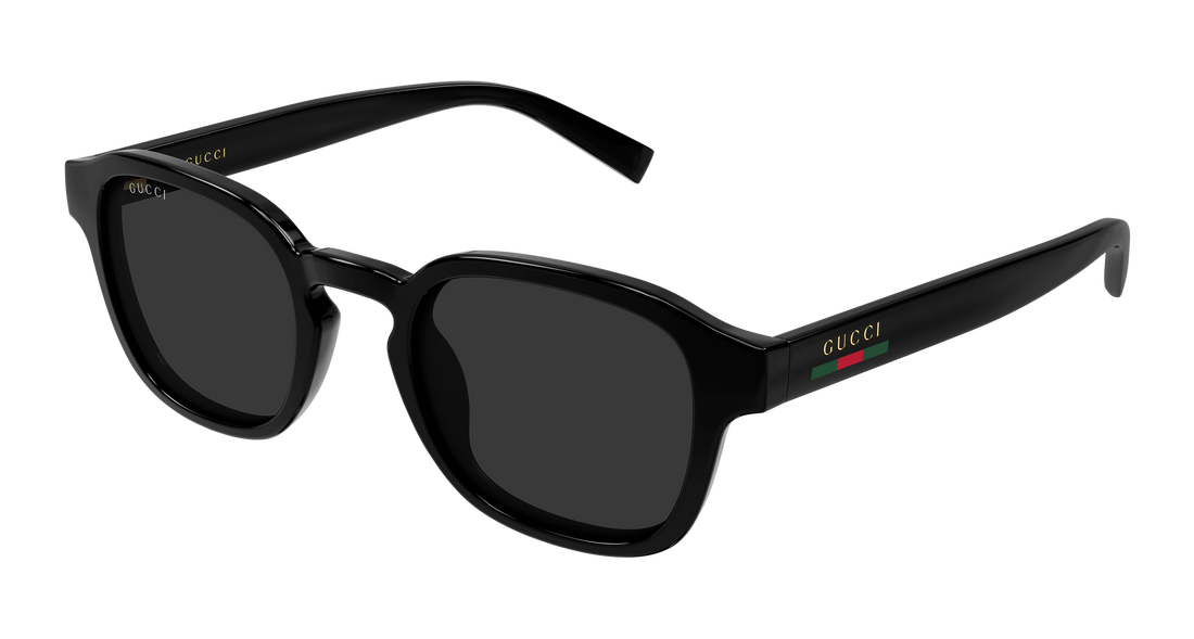 Sonnenbrillen gucci gg2106s 001 negro round/oval/panthos masculino größe 49mm - Hauptansicht