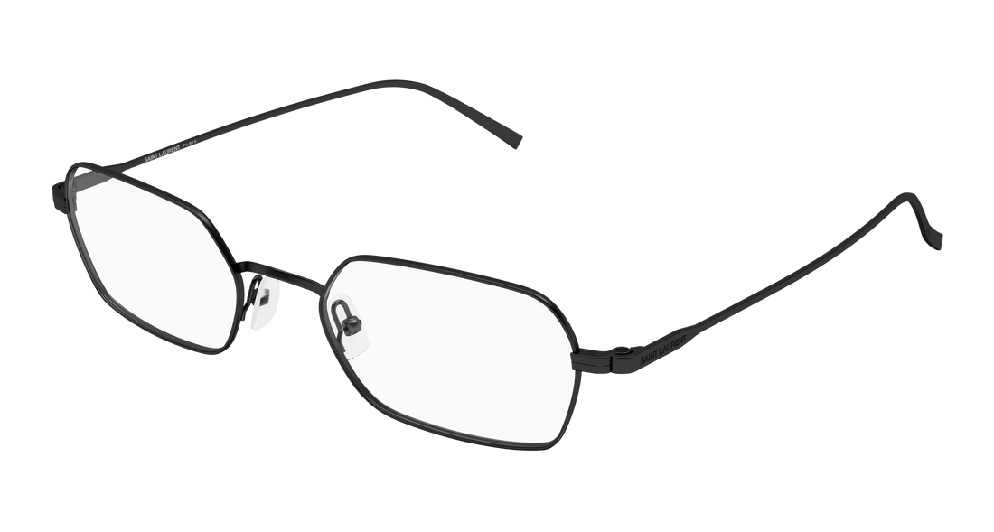 Lunettes de vue saint laurent sl 952 opt 001 negro rectangular / squared masculino taille 52mm - Vue principale