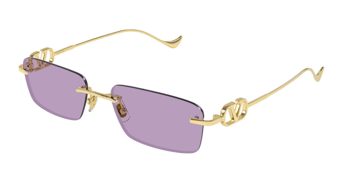 Sonnenbrillen valentino vg0067s 004 dorado rectangular / squared femenino größe 55mm - Hauptansicht