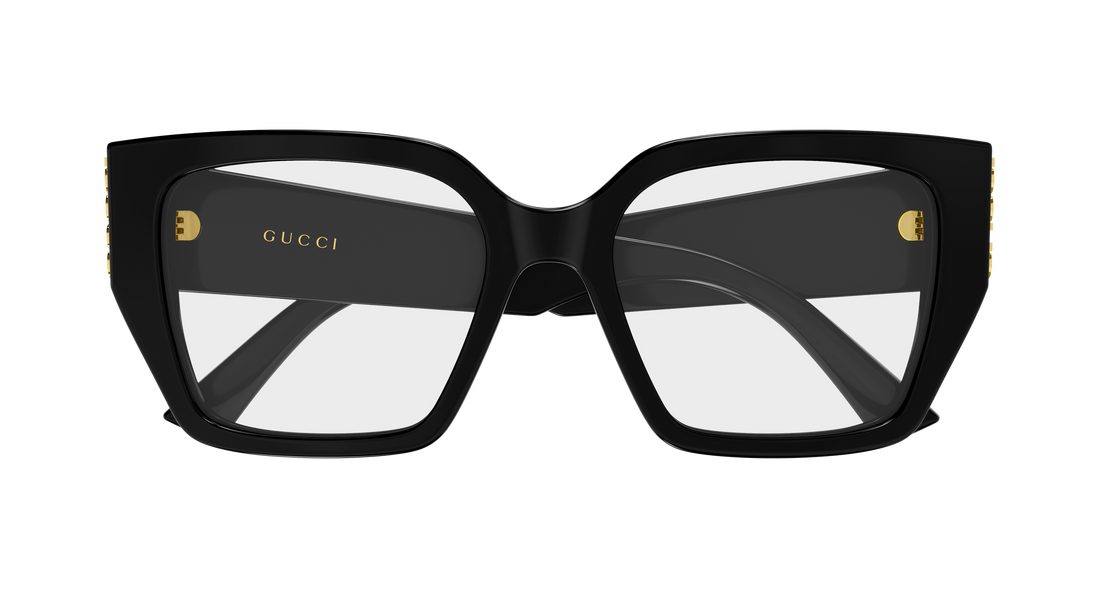 Occhiali da vista gucci gg2042o 001 negro butterfly femenino taglia 53mm - Vista dettagliata