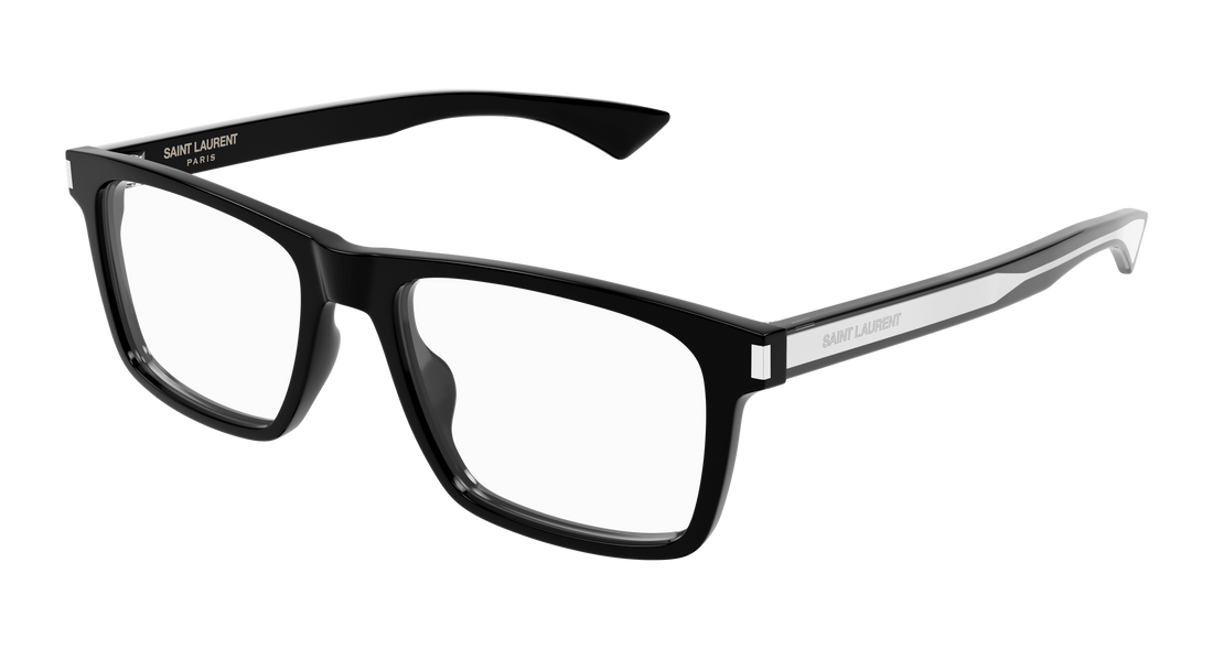 Lunettes de vue saint laurent sl 882 006 negro rectangular / squared masculino taille 57mm - Vue principale