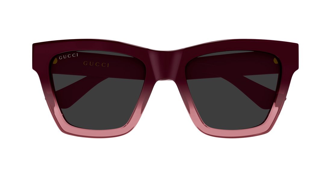 Óculos de sol gucci gg1714s 008 burdeos cat eye femenino tamanho 54mm - Vista de detalhe