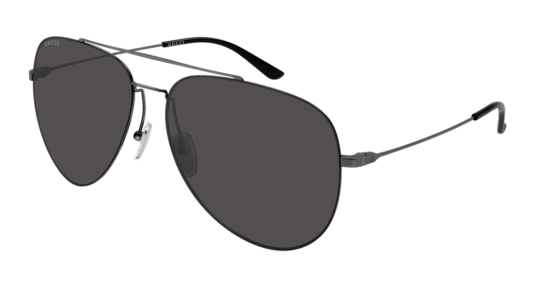 Sonnenbrillen gucci gg2255s 001 plateado pilot/navigator masculino größe 60mm - Hauptansicht