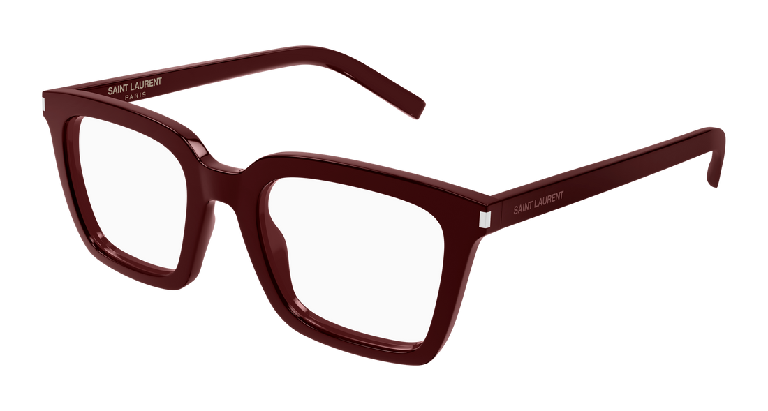 Brillen saint laurent sl 167 008 burdeos rectangular / squared femenino größe 50mm - Hauptansicht