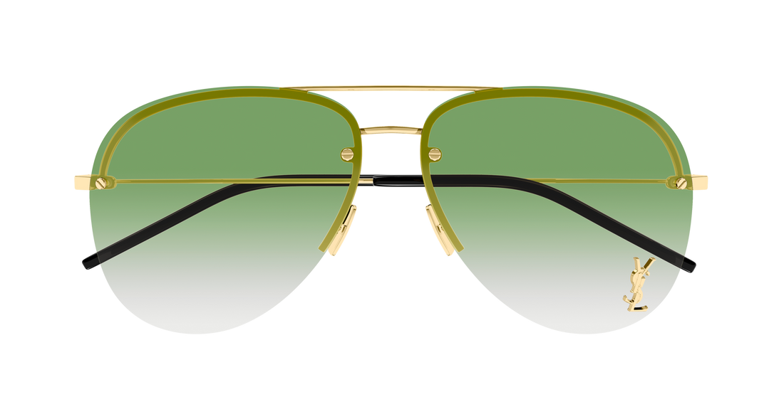 Lunettes de soleil saint laurent classic 11 m 010 dorado pilot/navigator femenino taille 59mm - Vue détaillée