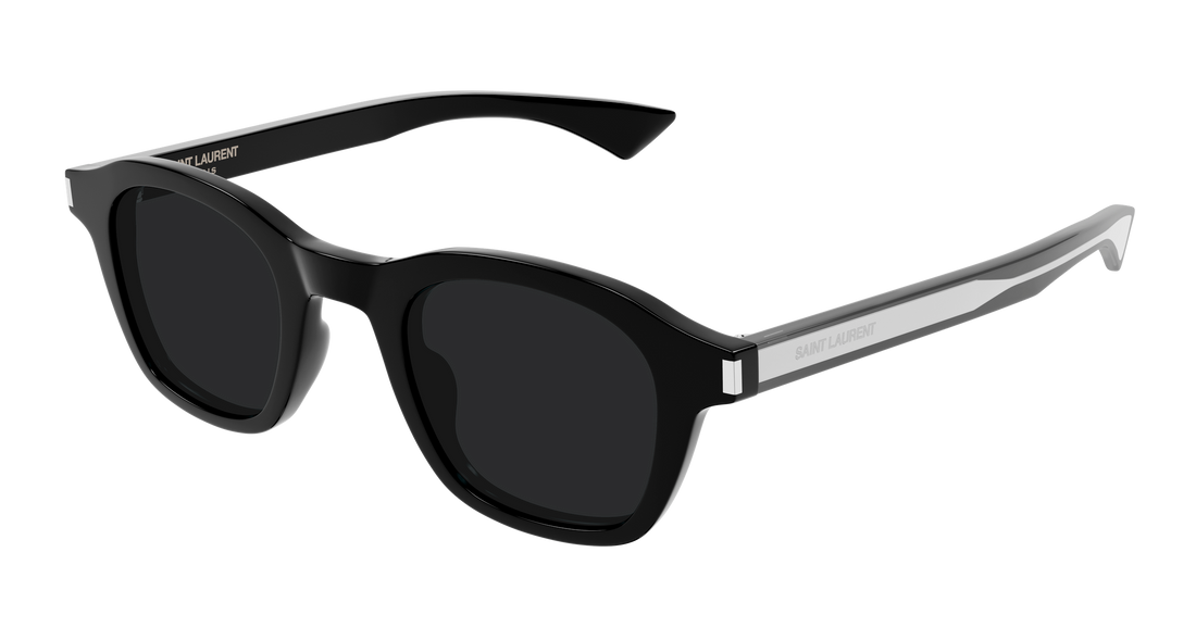 Óculos de sol saint laurent sl 880 001 negro round/oval/panthos unisex tamanho 45mm - Vista principal