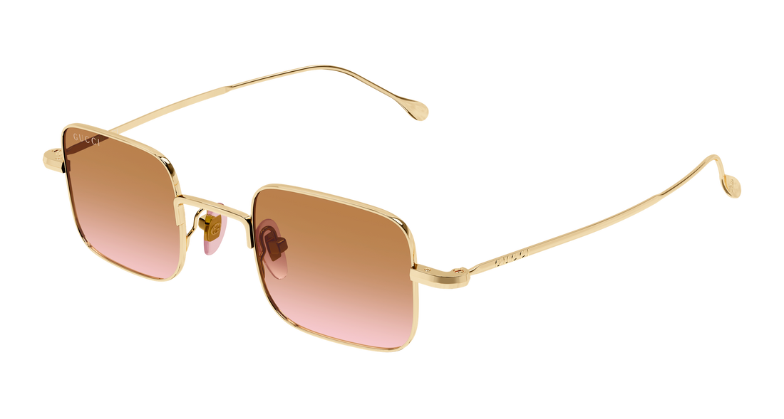 Sonnenbrillen gucci gg1813s 011 dorado rectangular / squared unisex größe 43mm - Hauptansicht