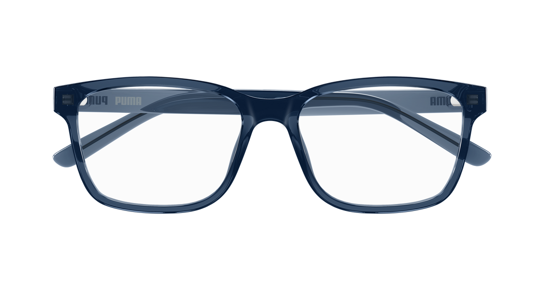 Brillen puma pu0546o 002 azul rectangular / squared masculino größe 55mm - Detailansicht