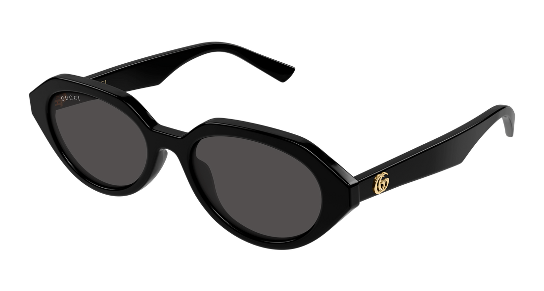 Óculos de sol gucci gg2178s 001 negro geometrical/directional femenino tamanho 53mm - Vista principal