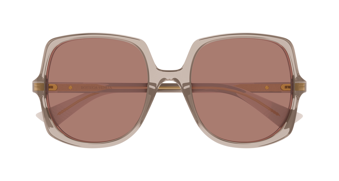 Sonnenbrillen bottega veneta bv1498s 004 marron butterfly femenino größe 55mm - Detailansicht
