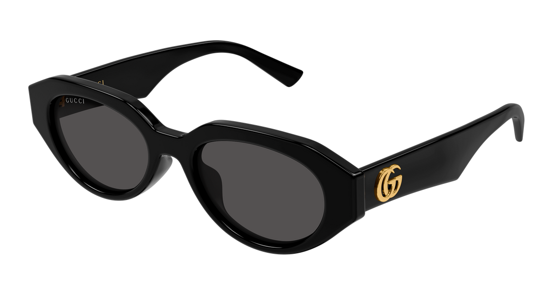 Lunettes de soleil gucci gg2206sa 001 negro round/oval/panthos femenino taille 53mm - Vue principale