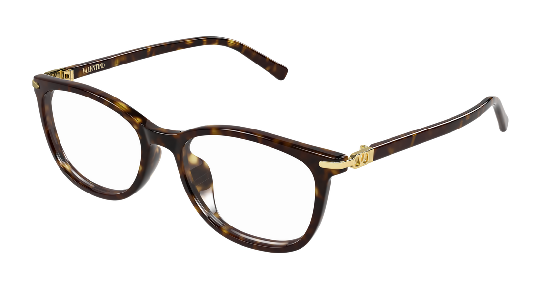 Brillen valentino vg0051oa 002 havana rectangular / squared femenino größe 54mm - Hauptansicht