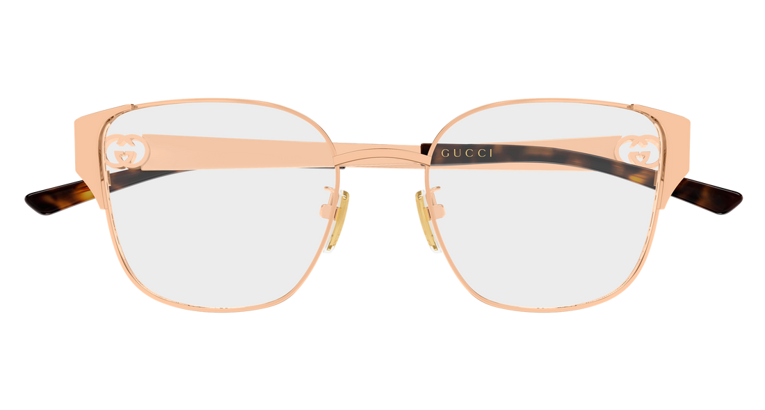 Lunettes de vue gucci gg2199ol 003 dorado geometrical/directional femenino taille 50mm - Vue détaillée