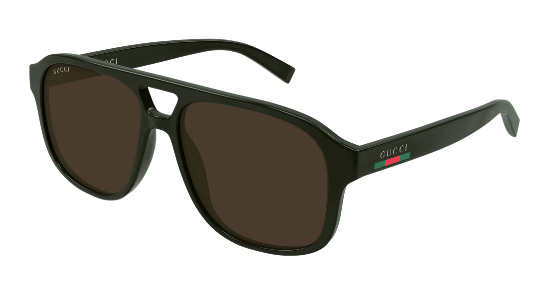 Sonnenbrillen gucci gg1856s 007 verde pilot/navigator masculino größe 57mm - Hauptansicht