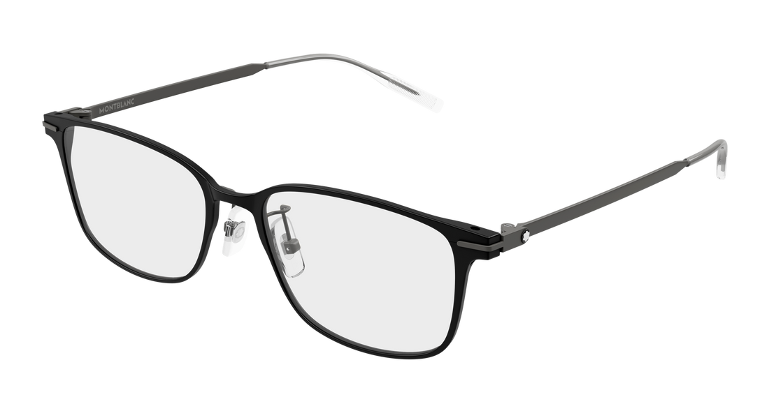Lunettes de vue montblanc mb0532oj 002 negro rectangular / squared masculino taille 53mm - Vue principale