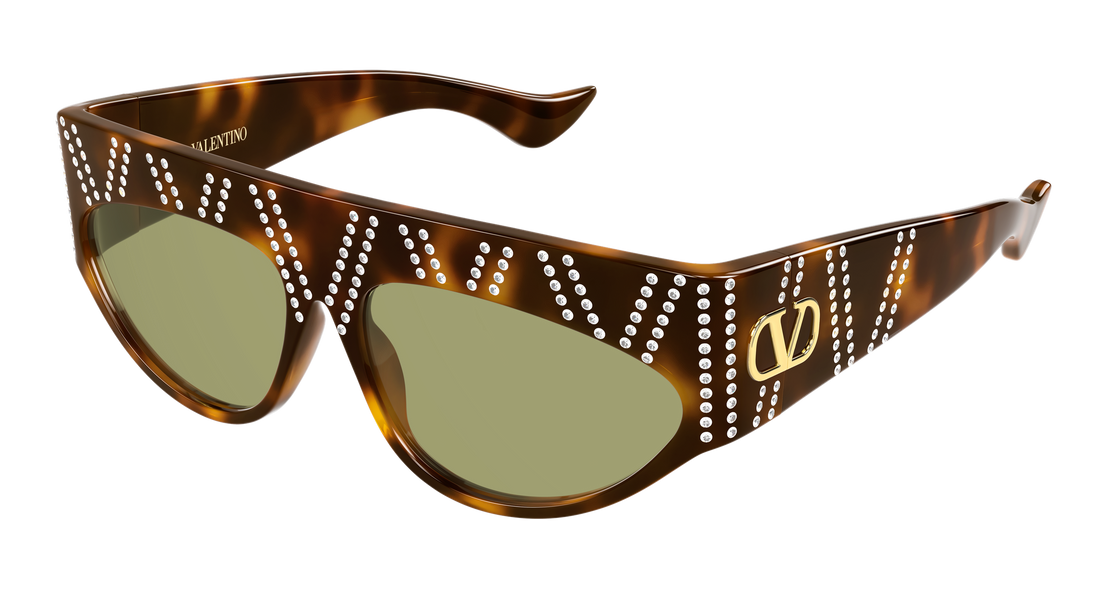 Lunettes de soleil valentino vg0079s 001 havana femenino taille 61mm - Vue principale