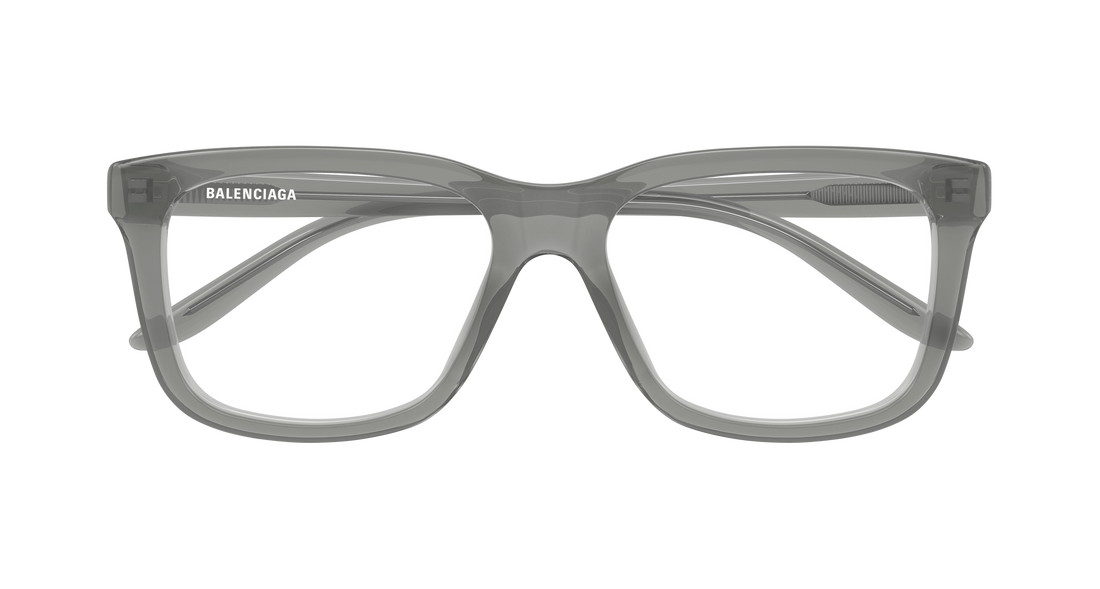 Brillen balenciaga bb0530o 004 gris rectangular / squared masculino größe 55mm - Detailansicht